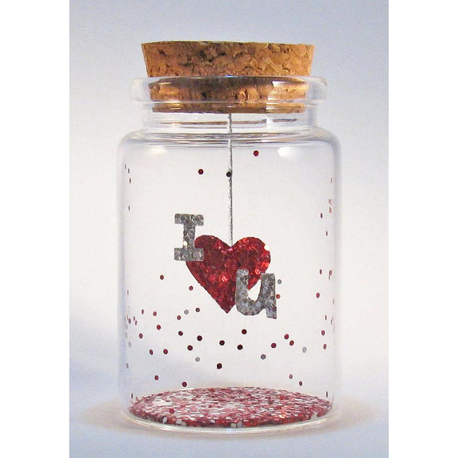 'I (heart) U' Message in a Bottle