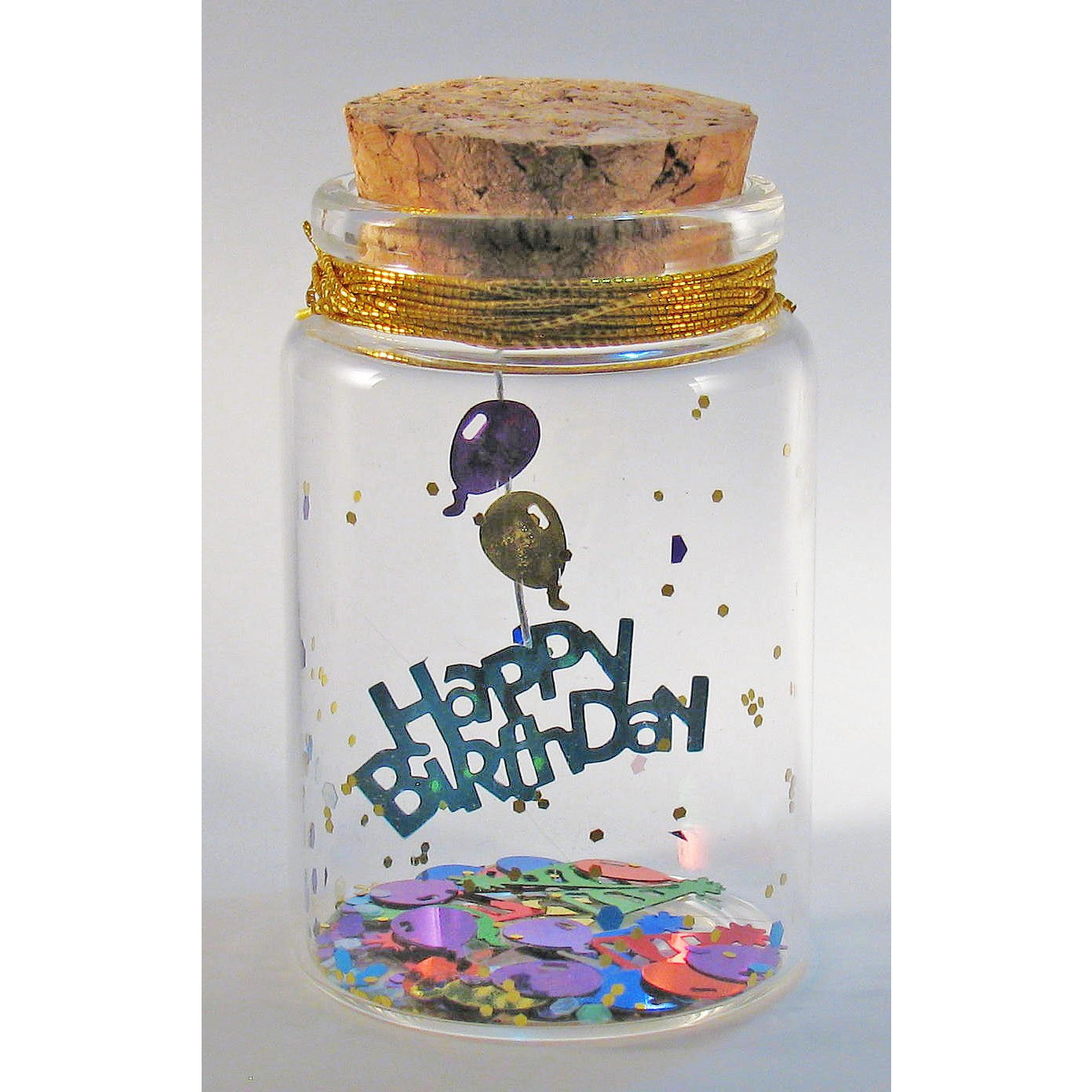 'Happy Birthday' Message in a Bottle