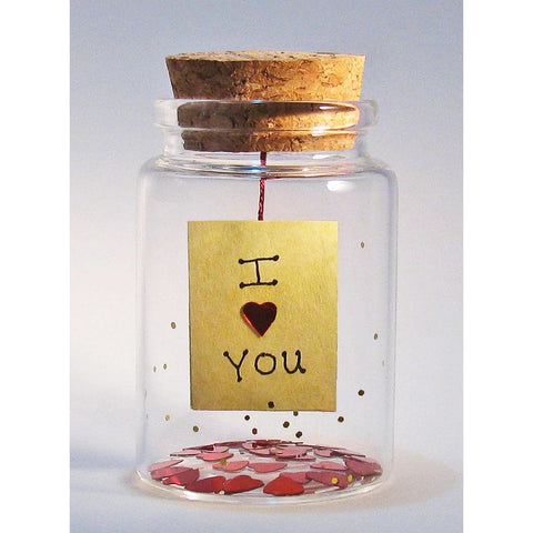 'I love you more than all the stars in the sky' Message in a Bottle